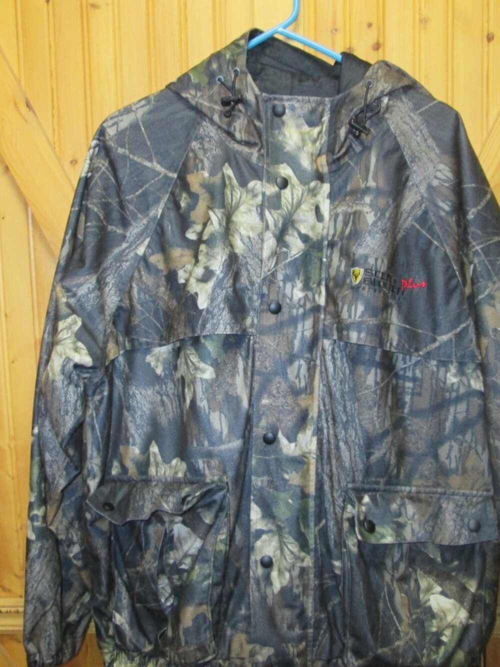 Mens camo Sc. ent Blocker Plus Insulated hooded hunting parka xl VGUC